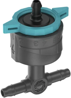 Rivitippusuutin Gardena Micro-Drip säädettävä 0-8 l/h paineentasaus itsesulkeutuva