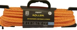 Rolleri Piippo palmikoitu polypropeeni 8mm x 20m oranssi