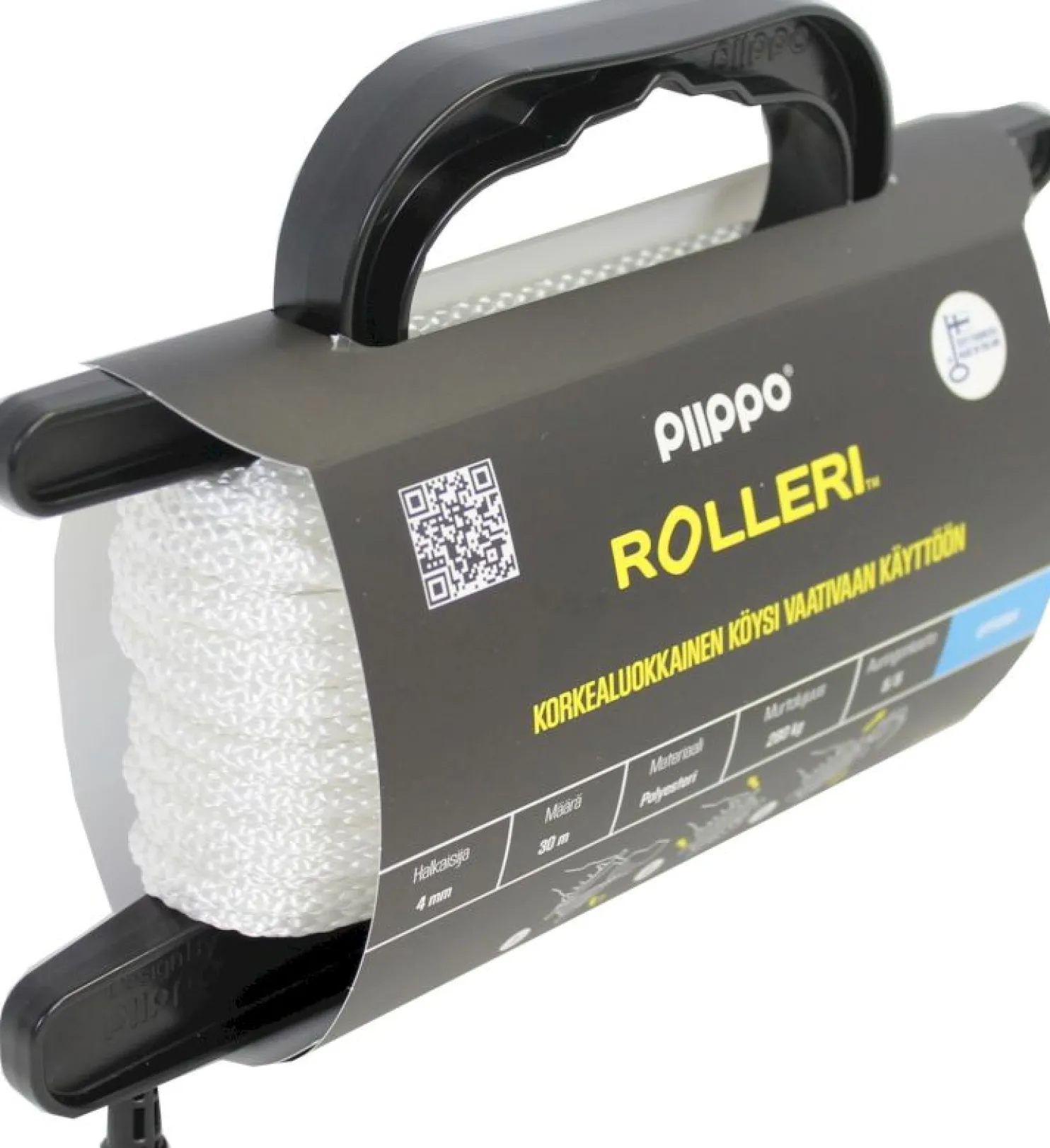 Rolleri Piippo palmikoitu polyesteri 4mm x 30m