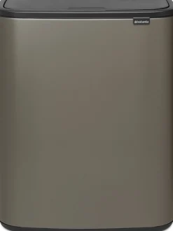 Roska-astia Brabantia Bo Touch Bin, 2x30L