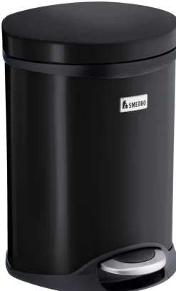 Roska-astia Smedbo 6 l soft close musta
