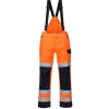 Sadehousut Portwest MV71 Modaflame Multinorm oranssi/sininen