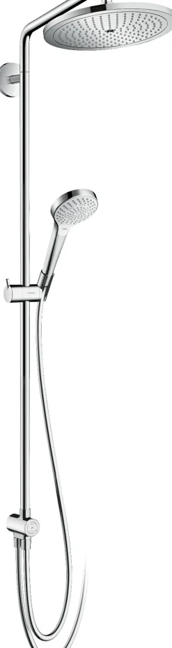 Sadesuihkusetti Hansgrohe Croma Select S Showerpipe 280 Air 1 jet Reno ilman hanaa, kromi