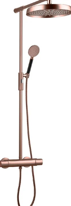 Sadesuihkusetti Tapwell ARM300 Copper, termostaattihanalla, suihkupää ⌀319mm, kiiltävä kupari