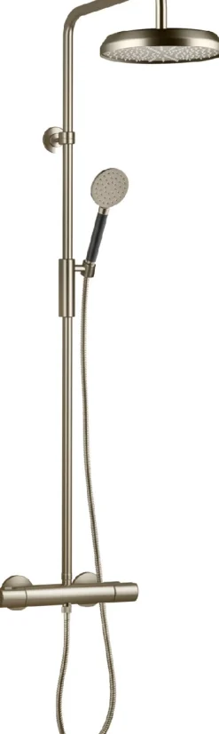 Sadesuihkusetti Tapwell ARM5200 Brushed Nickel, termostaattihanalla, suihkupää ⌀253mm, harjattu nikkeli