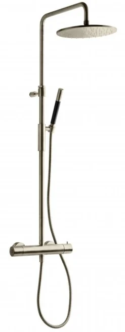 Sadesuihkusetti Tapwell TVM7200 Brushed Nickel, termostaattihanalla, suihkupää ⌀250mm, harjattu nikkeli
