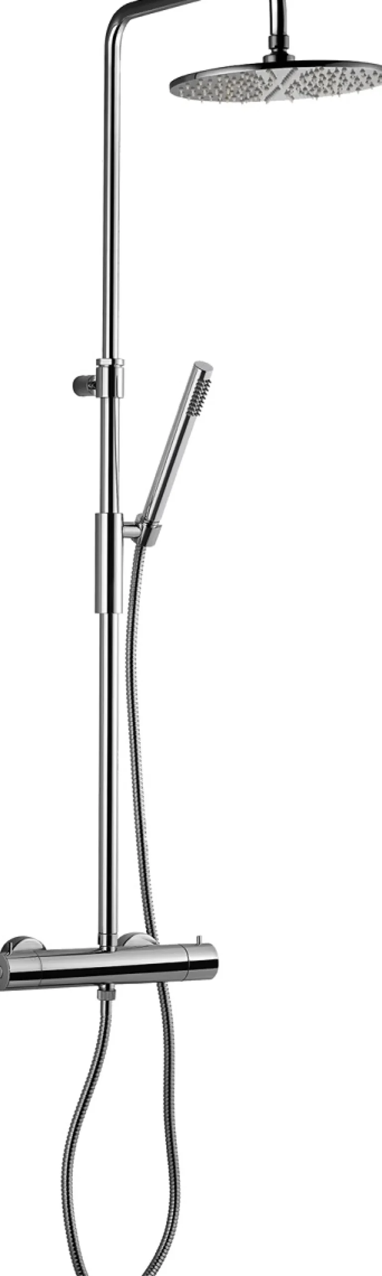 Sadesuihkusetti Tapwell TVM7200, termostaattihanalla, suihkupää ⌀250mm, kiiltävä kromi