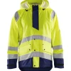 Sadetakki Blåkläder 4323 Highvis huomiokeltainen/sininen