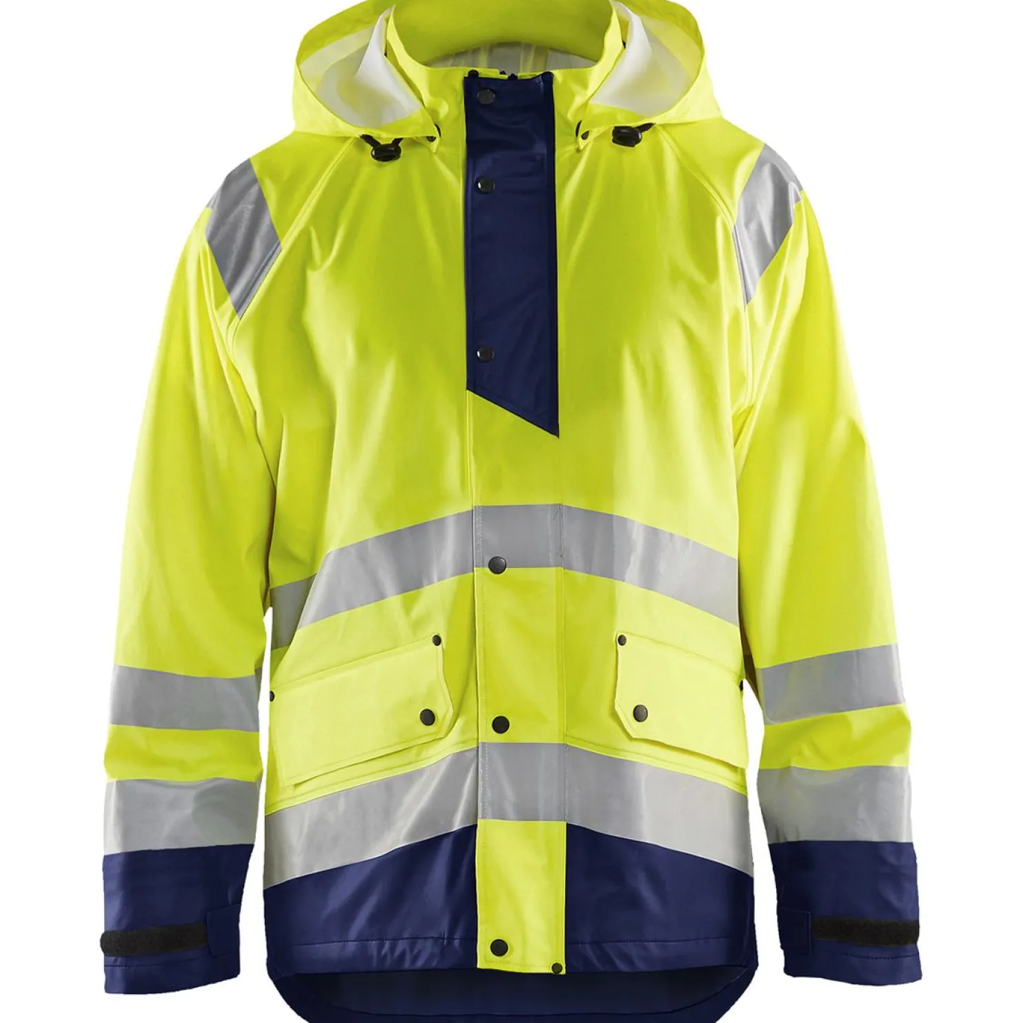 Sadetakki Blåkläder 4323 Highvis huomiokeltainen/sininen