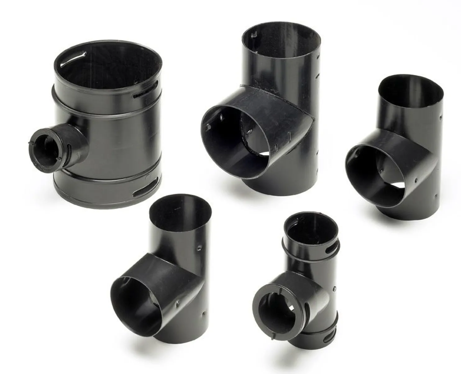 Salaojaputken t-liitos Meltex ø125/125 mm