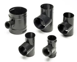 Salaojaputken t-liitos Meltex ø100/125 mm