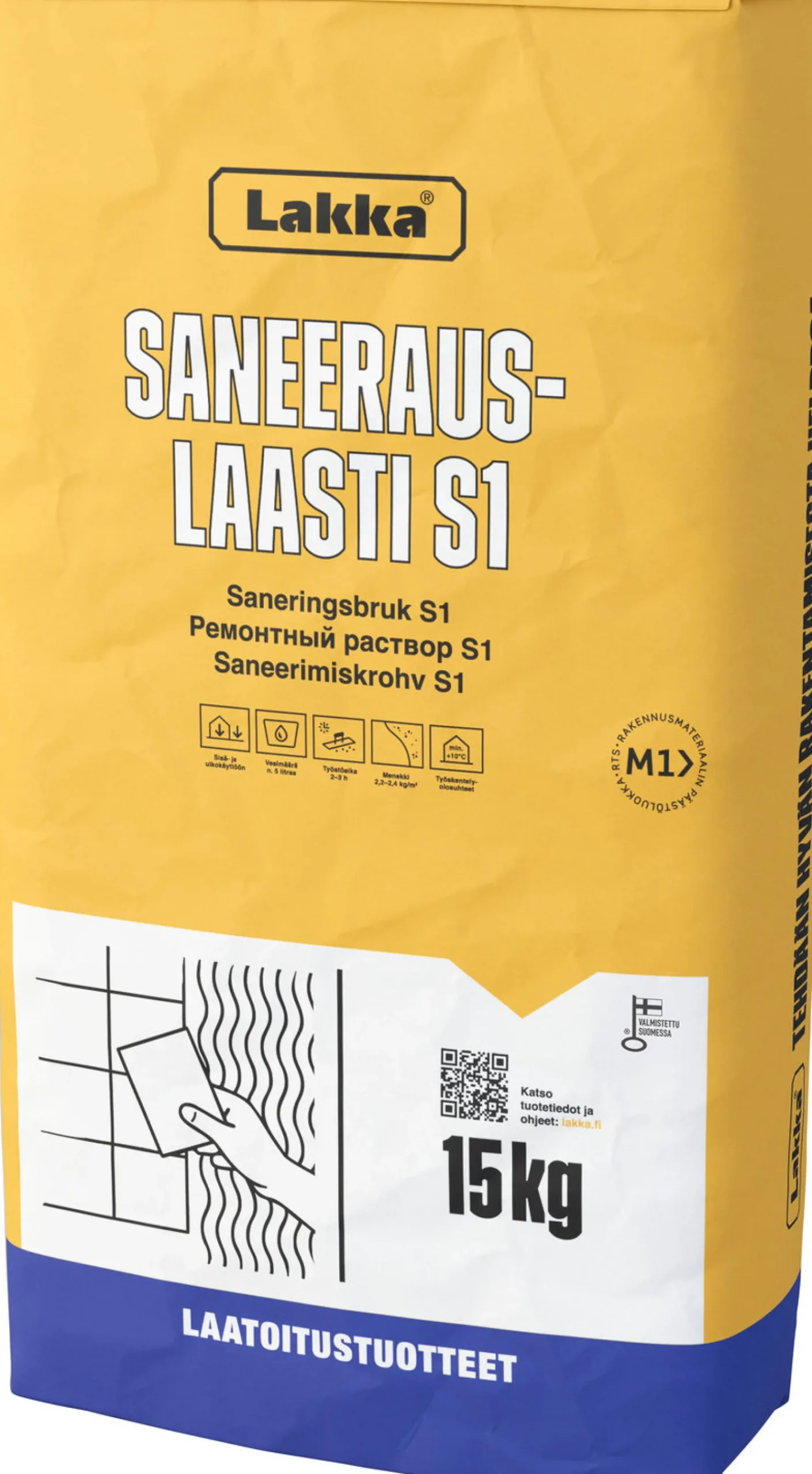 Saneerauslaasti Lakka S1, 15kg