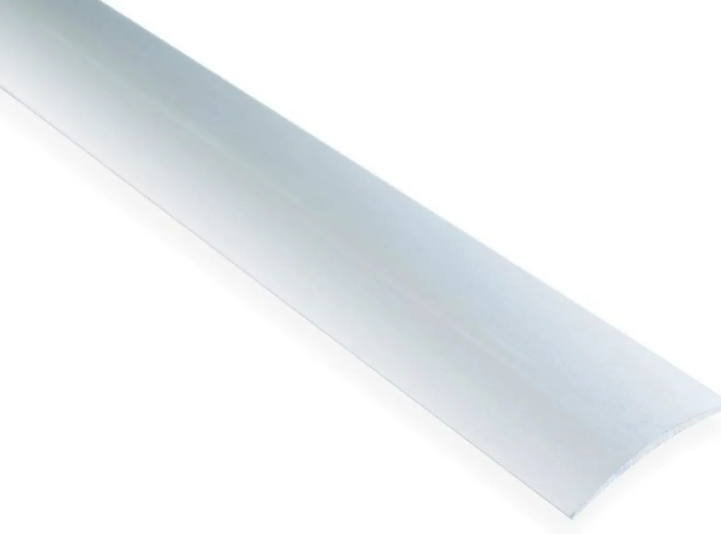 Saumalista Maler sileä 5x40x1000mm alumiini tarra valkoinen maalattu