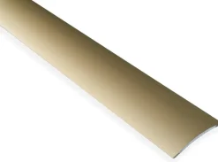 Saumalista Maler sileä 5x40x2000mm alumiini tarra kulta anodisoitu