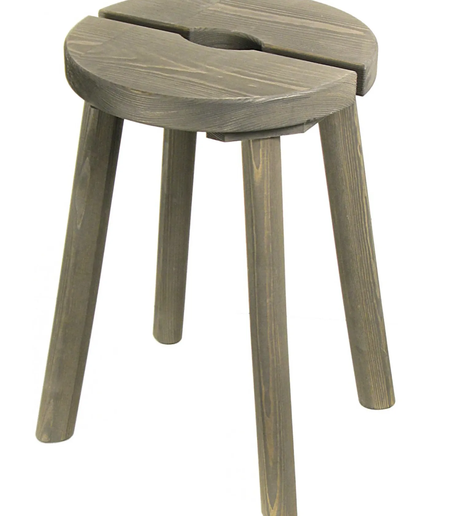 Saunajakkara Pinetta 44cm pyöreä harmaa