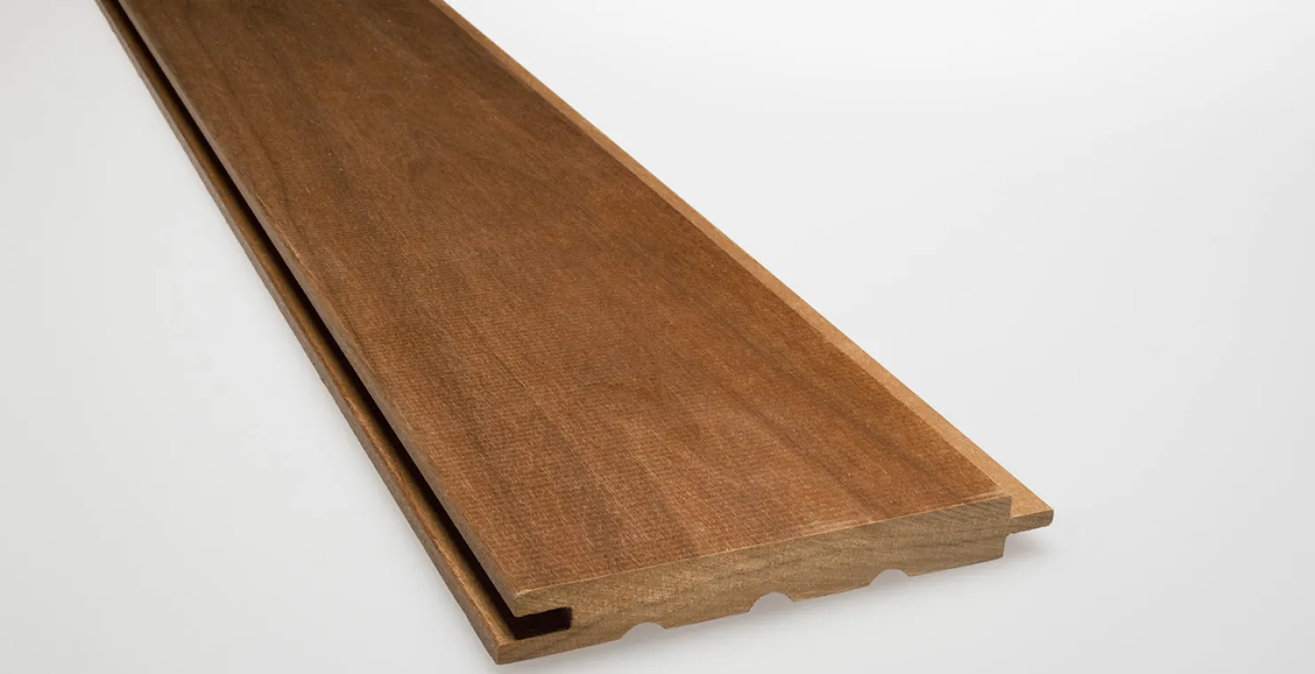 Saunapaneeli Karava Kallio 15x120x2100 mm thermohaapa