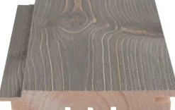 Saunapaneeli Maler Rustik SPA STS-3, 18x145mm, kuusi, ympäripontattu, PN, harjattu tuhka