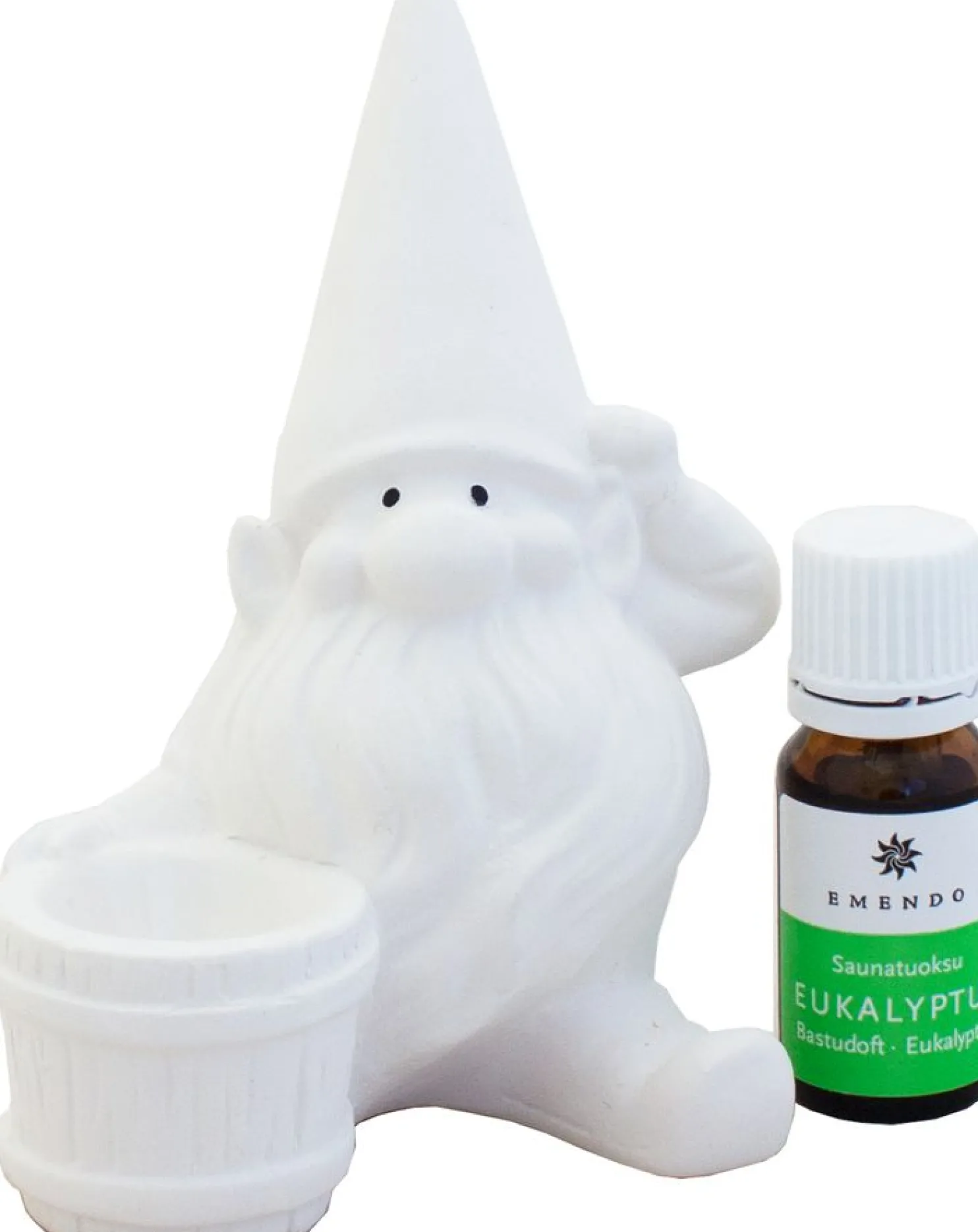 Saunatonttu Emendo valkoinen + Eukalyptus 10 ml