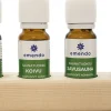 Saunatuoksusetti Emendo puutelineessä 4 x 10 ml