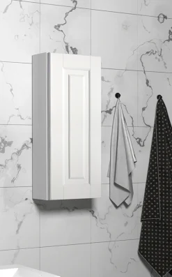 Seinäkaappi Otsoson 300 300x705x120mm valkoinen kehysovi