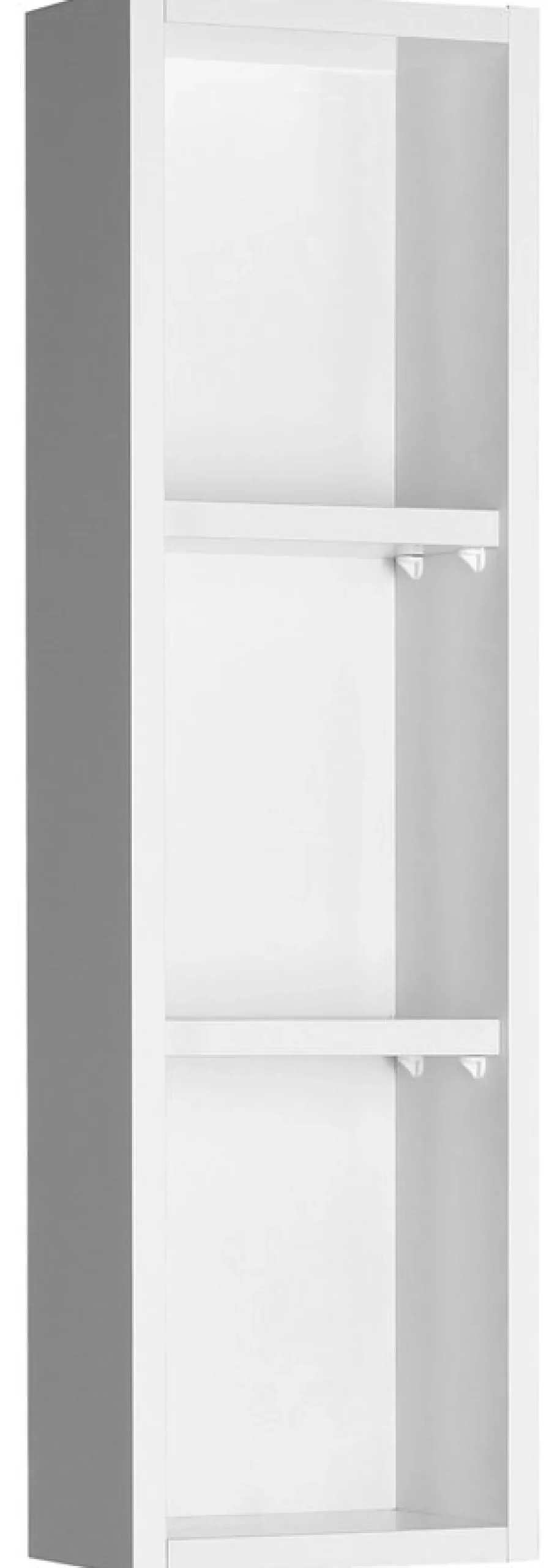 Seinälokerikko Interia Zoja 200x700x120 mm valkoinen