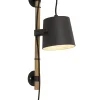 Seinävalaisin Aneta Lighting Espresso musta