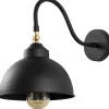 Seinävalaisin Linento Lighting Saglam 3742. 28cm, musta