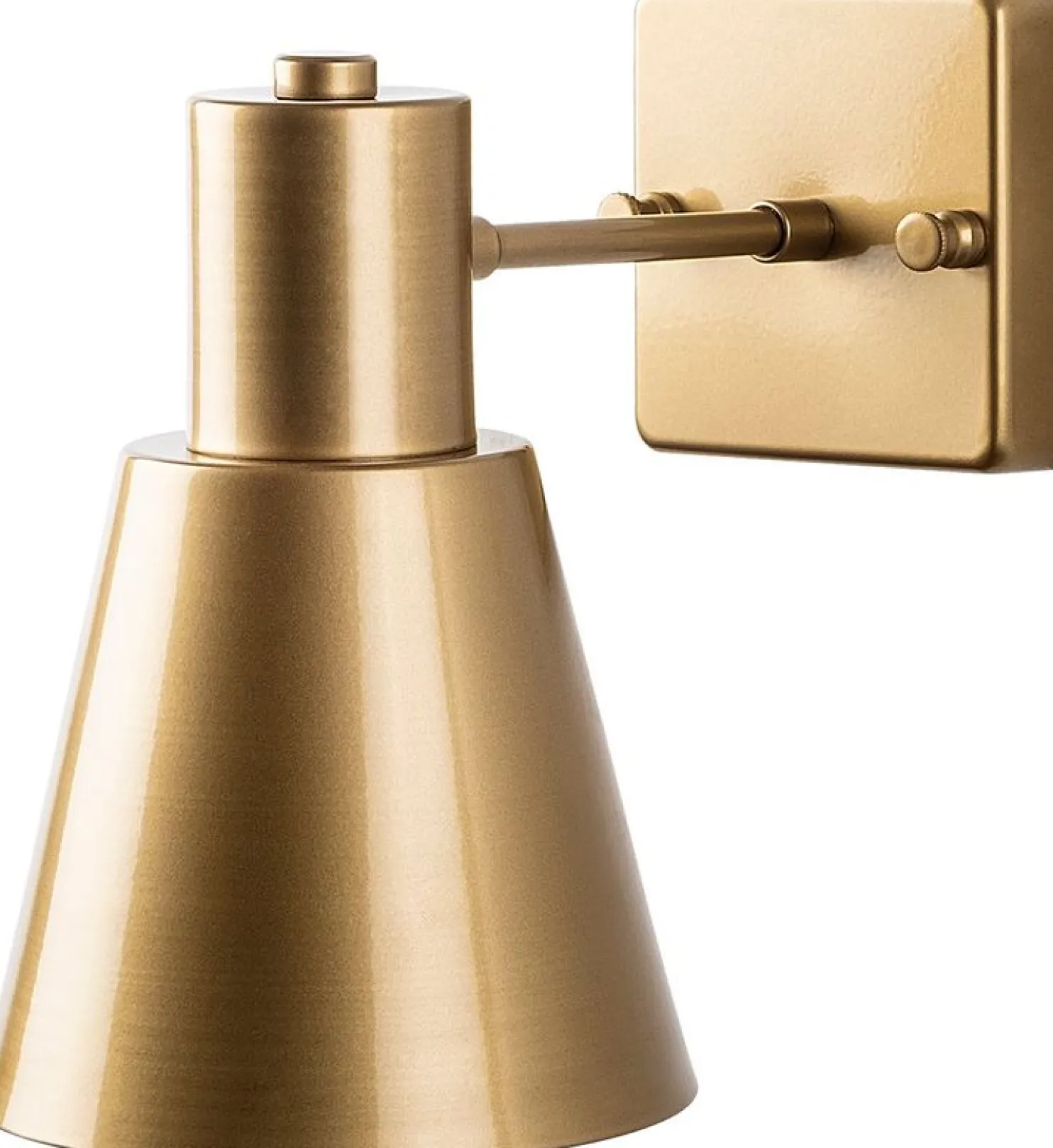 Seinävalaisin Linento Lighting Funnel, 1-osainen, Ø14cm, E27, kulta