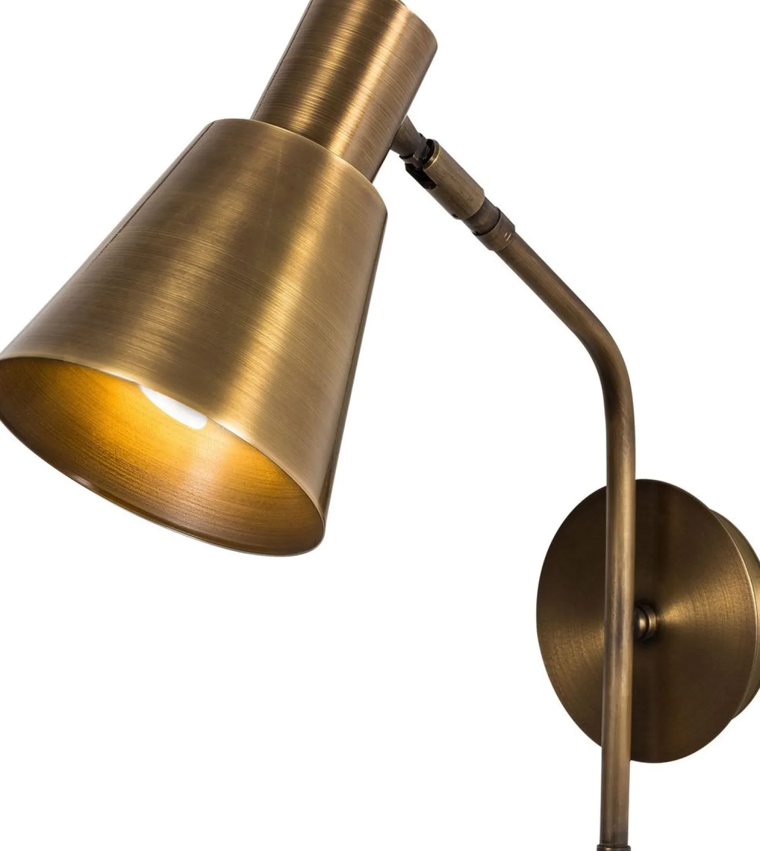 Seinävalaisin Linento Lighting Sivani 2, Ø15cm, E27, suunnattava