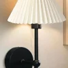 Seinävalaisin Linento Lighting BRZ-343421, ø10-22cm, E27, max. 40W, IP20, valkoinen/musta
