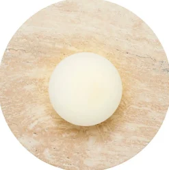 Seinävalaisin Linento Lighting Tor-Nun beige/valkoinen