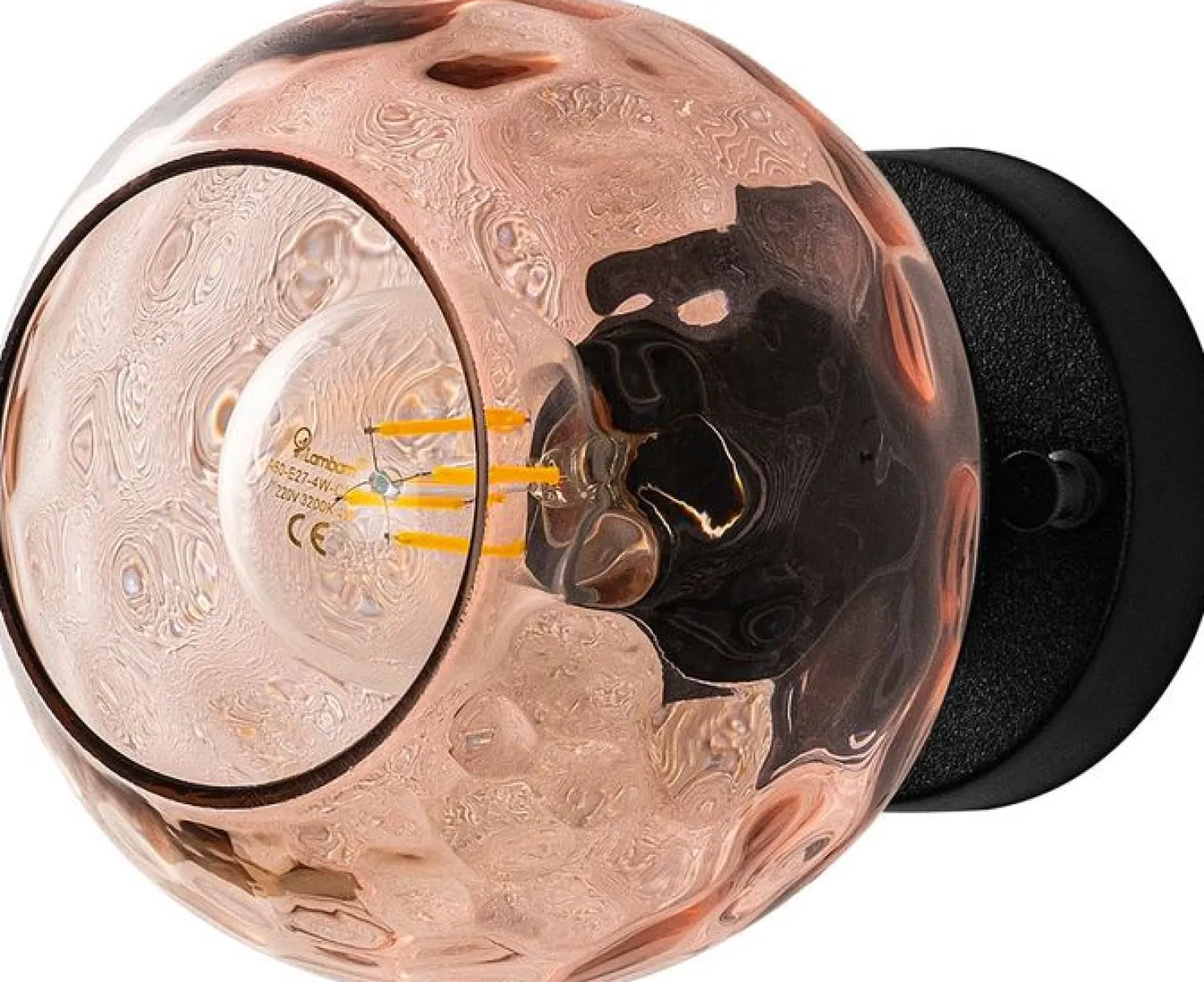 Seinävalaisin Linento Lighting Benek, Ø15cm, E27, eri värejä
