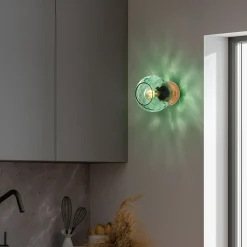 Seinävalaisin Linento Lighting Benek, Ø15cm, E27, eri värejä