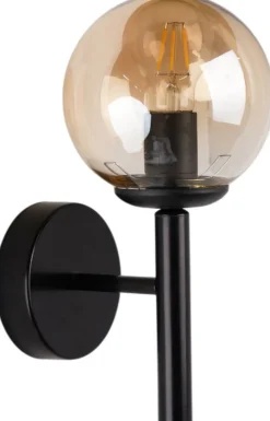 Seinävalaisin Linento Lighting Luke hunaja/musta