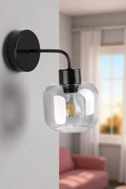 Seinävalaisin Linento Lighting Lume, ø15cm, E27, max. 40W