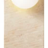 Seinävalaisin Linento Lighting Tor-Worn beige/valkoinen