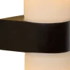Seinävalaisin Lucide Jesse, 8x29x5.5cm, IP44, musta