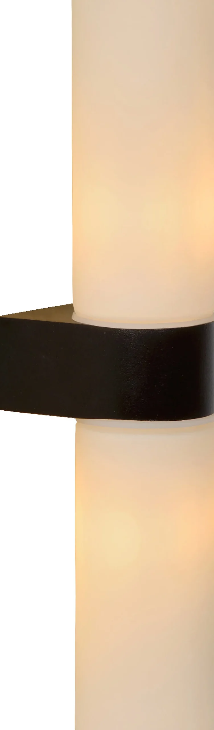 Seinävalaisin Lucide Jesse, 8x29x5.5cm, IP44, musta