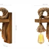 Seinävalaisinsetti Linento Lighting Kendo puu