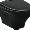 Seinä-WC-istuin Gustavsberg Estetic 8330 WWC C+, mattamusta
