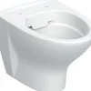 Seinä-WC-istuin IDO Glow Style Rimfree, huuhtelukaulukseton, 50,5 cm, valkoinen