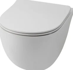 Seinä-WC-istuin Lavabo File 2.0, huuhtelukaulukseton, valkoinen