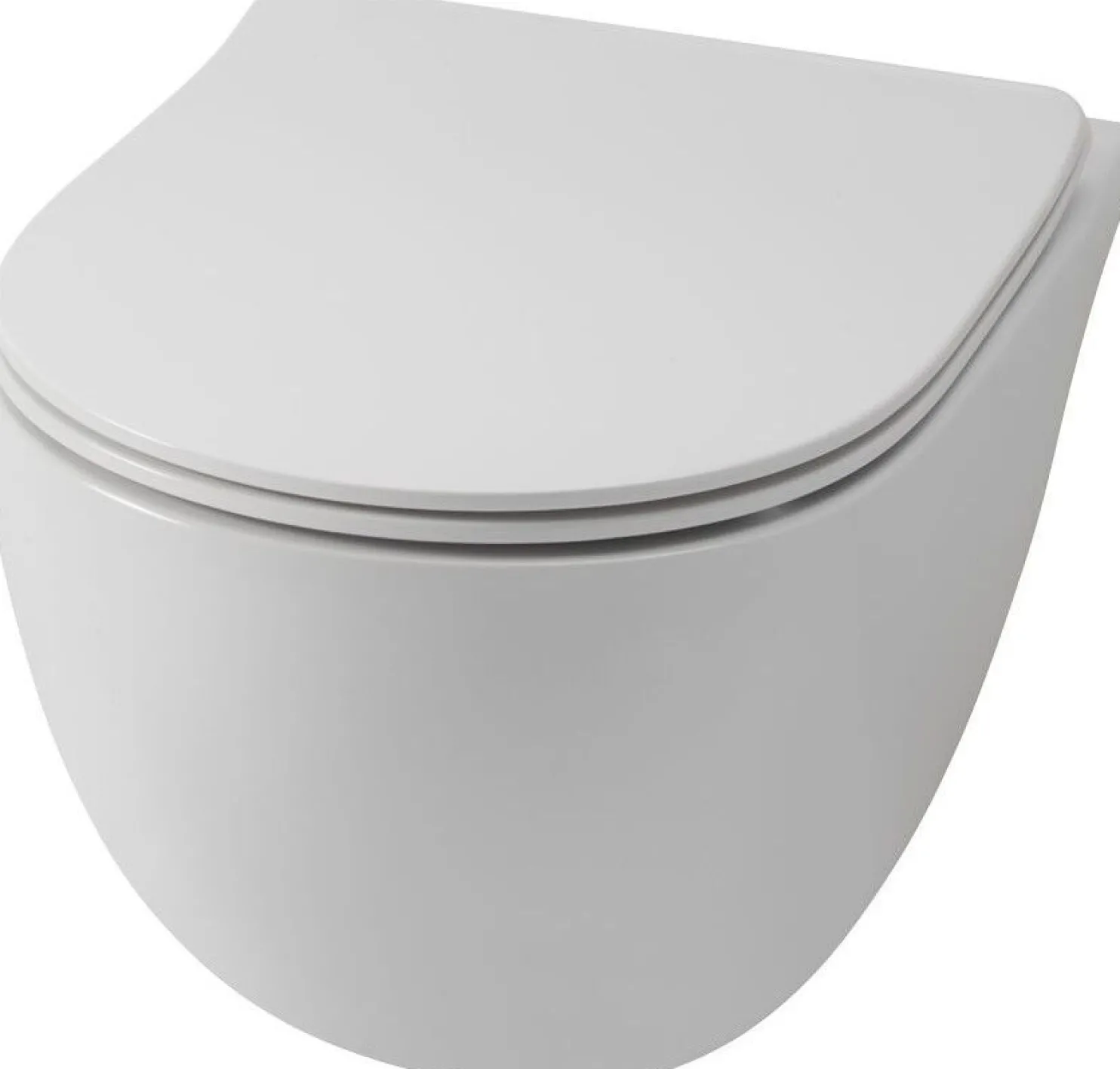 Seinä-WC-istuin Lavabo File 2.0, huuhtelukaulukseton, valkoinen