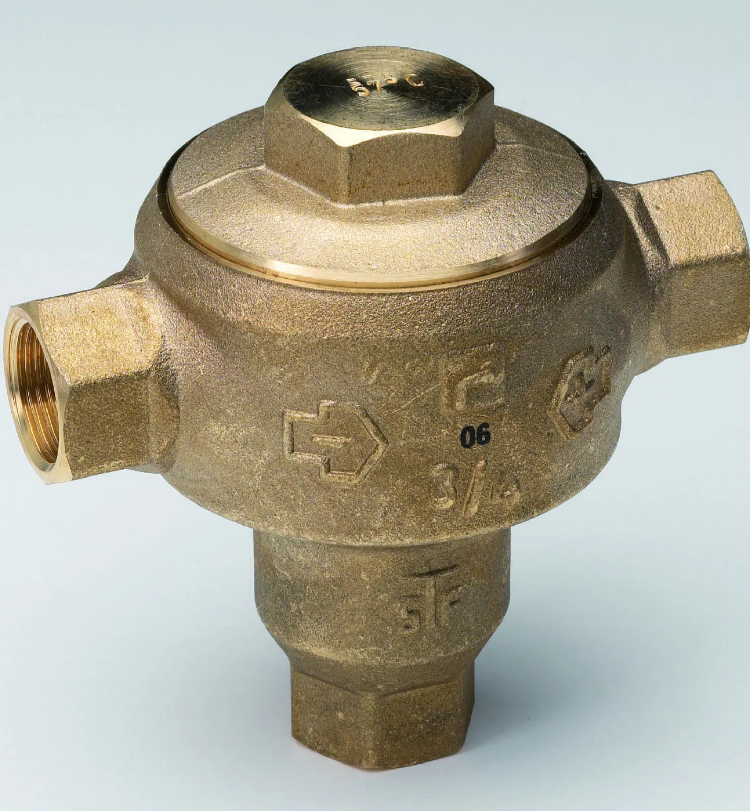Sekoitusventtiili Oras 421025 DN25 57°C