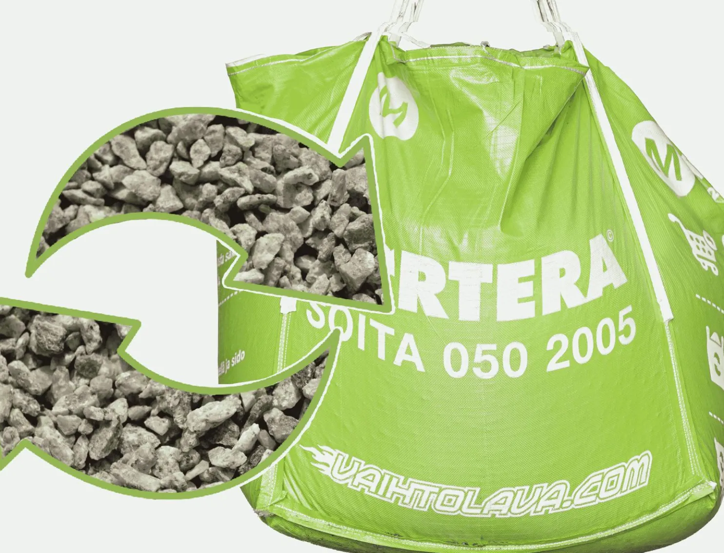 Sepeli Sortera Suursäkki M, 5-16mm, 1000 kg