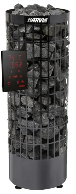 Sähkökiuas Harvia Cilindro Xenio PC70XE Black Steel 7 kW 6-10 m³ erillinen ohjaus