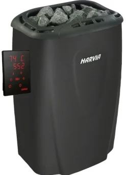 Sähkökiuas Harvia Moderna V60XE Black 6 kW 5-8 m³ erillinen ohjaus
