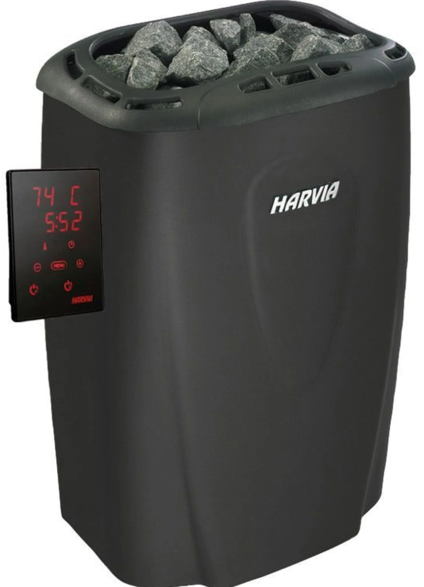 Sähkökiuas Harvia Moderna V60XE Black 6 kW 5-8 m³ erillinen ohjaus