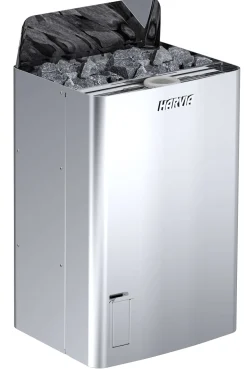 Sähkökiuas Harvia The Wall Combi SW45S 4,5 kW 3-6 m³ manuaalitäyttö erillinen ohjaus