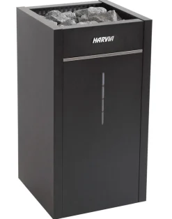 Sähkökiuas Harvia Virta Combi HL70S 6,8 kW 5-10 m³ manuaalitäyttö erillinen ohjaus musta